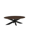 COUCHTISCH James Brown 70/130/43 cm - Braun, Holz (70/130/43cm) - LABEL51