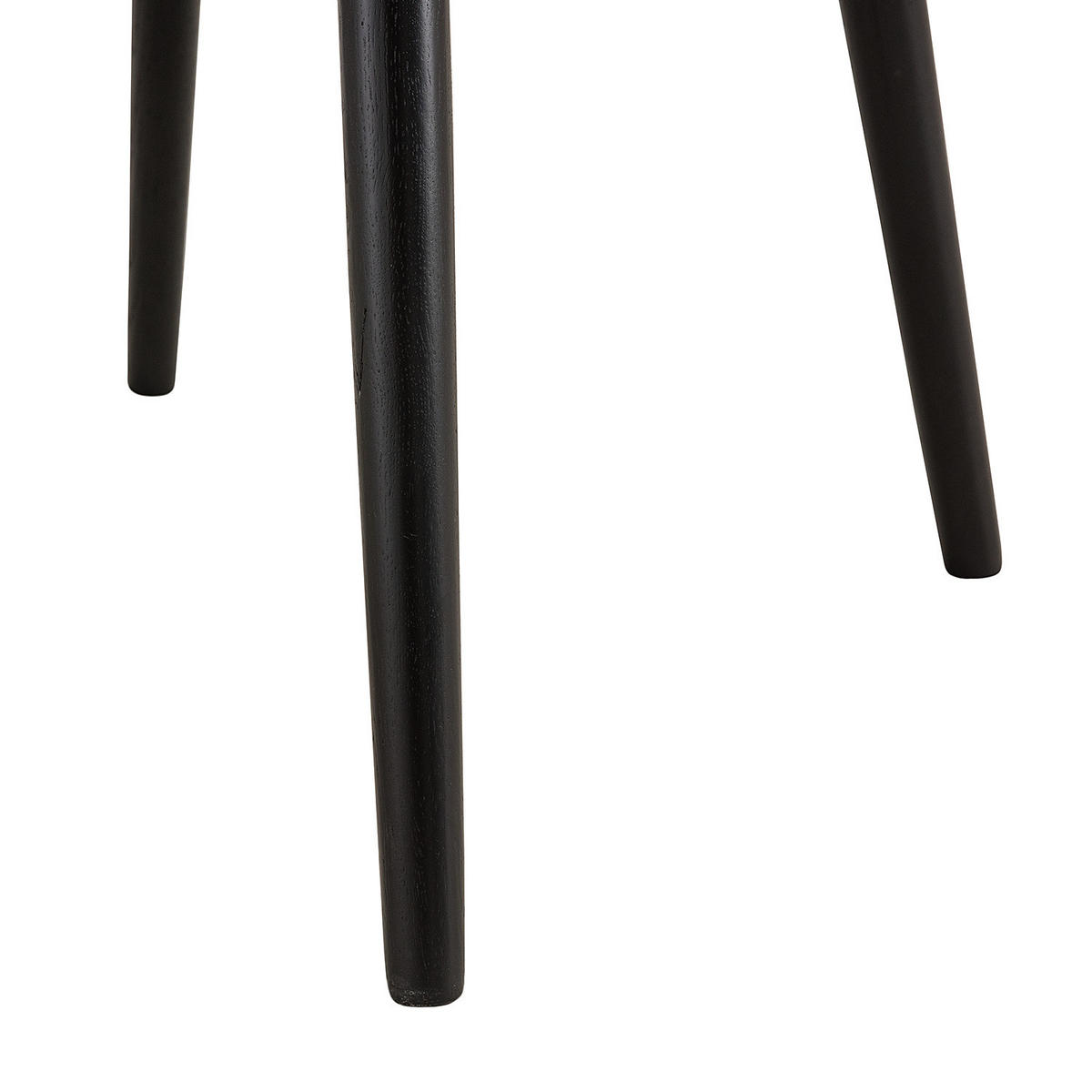 POLSTERSTUHL - 2er-Set - Anthrazit/Schwarz, Holz (43/82/46cm) - home24