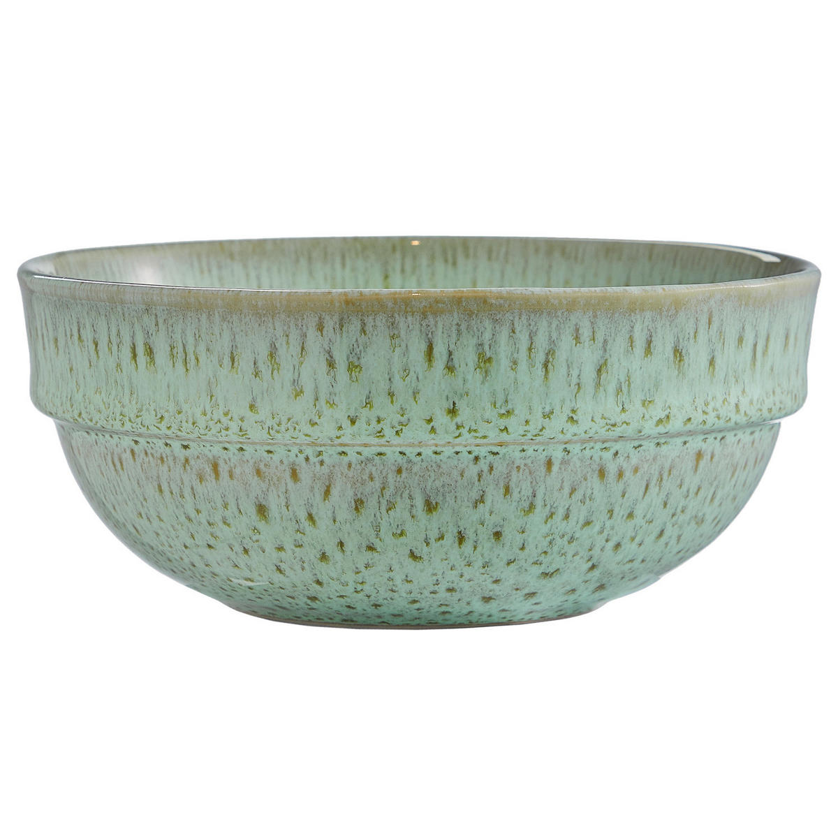 SCHALE Tavira 450 ml - Grün, Keramik (16/16/7cm) - BUTLERS