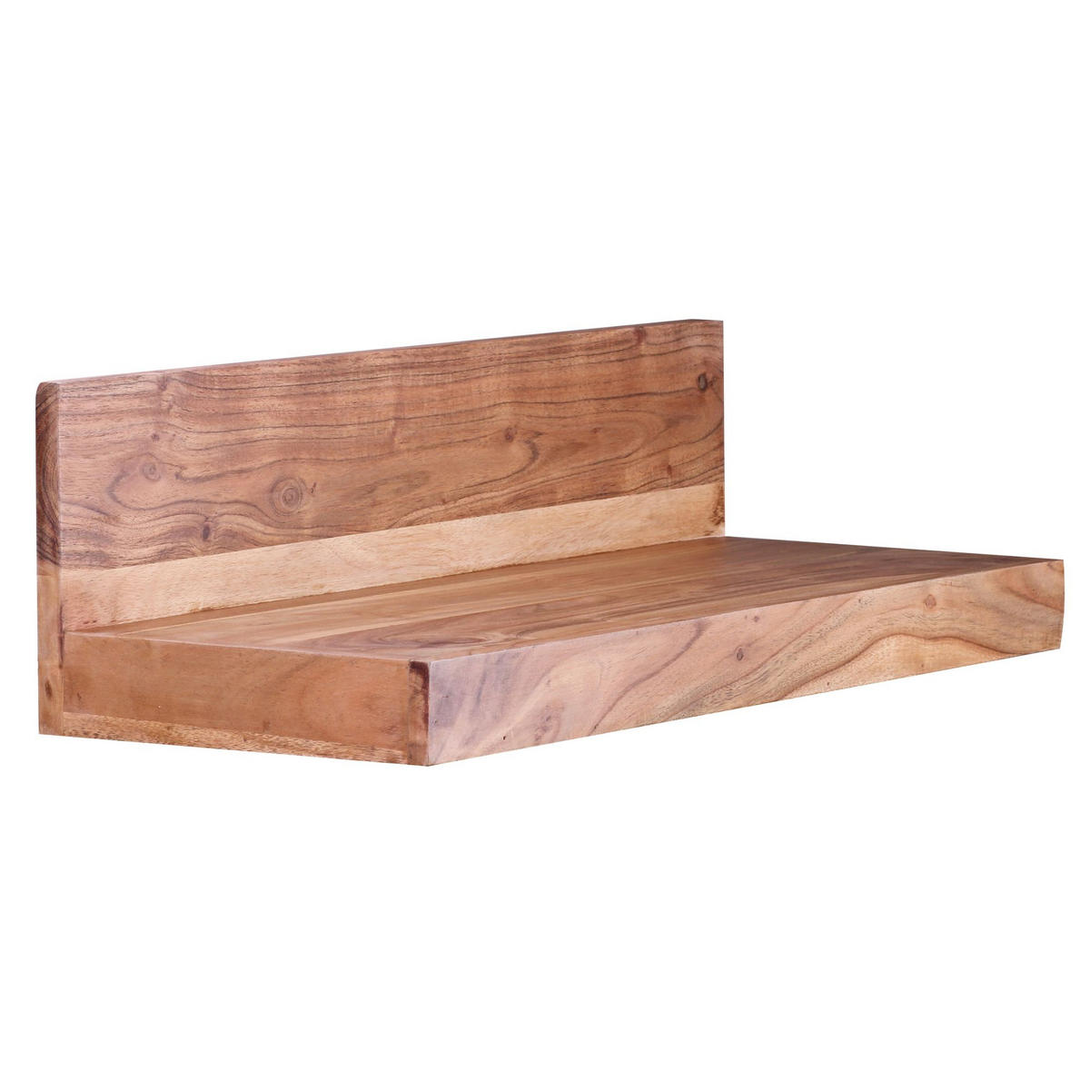 WANDREGAL NAKO Massivholz Flexibles Design Landhausstil, Beige 60x23x17 cm - Beige, Holz (60/17/23cm) - KADIMA DESIGN
