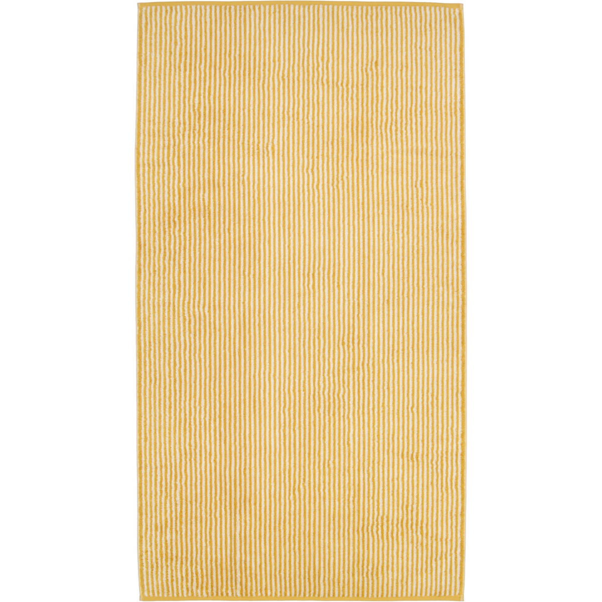 DUSCHTUCH TWO-TONE STRIPES 480 GOLD - 53 - Gelb, Textil (80/150cm) - Cawoe