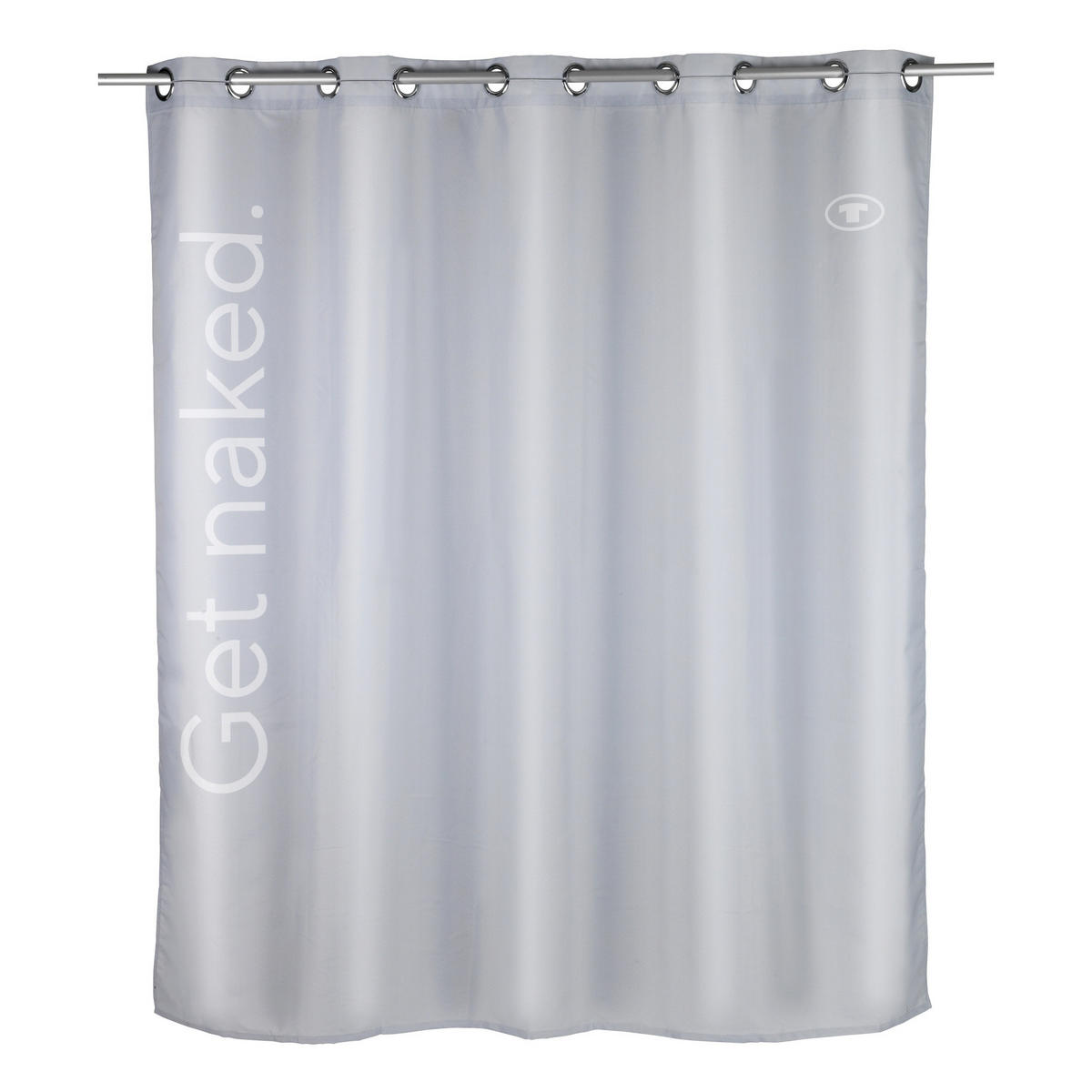 DUSCHVORHANG Polyester - Grau, Textil (180/200cm) - Tom Tailor