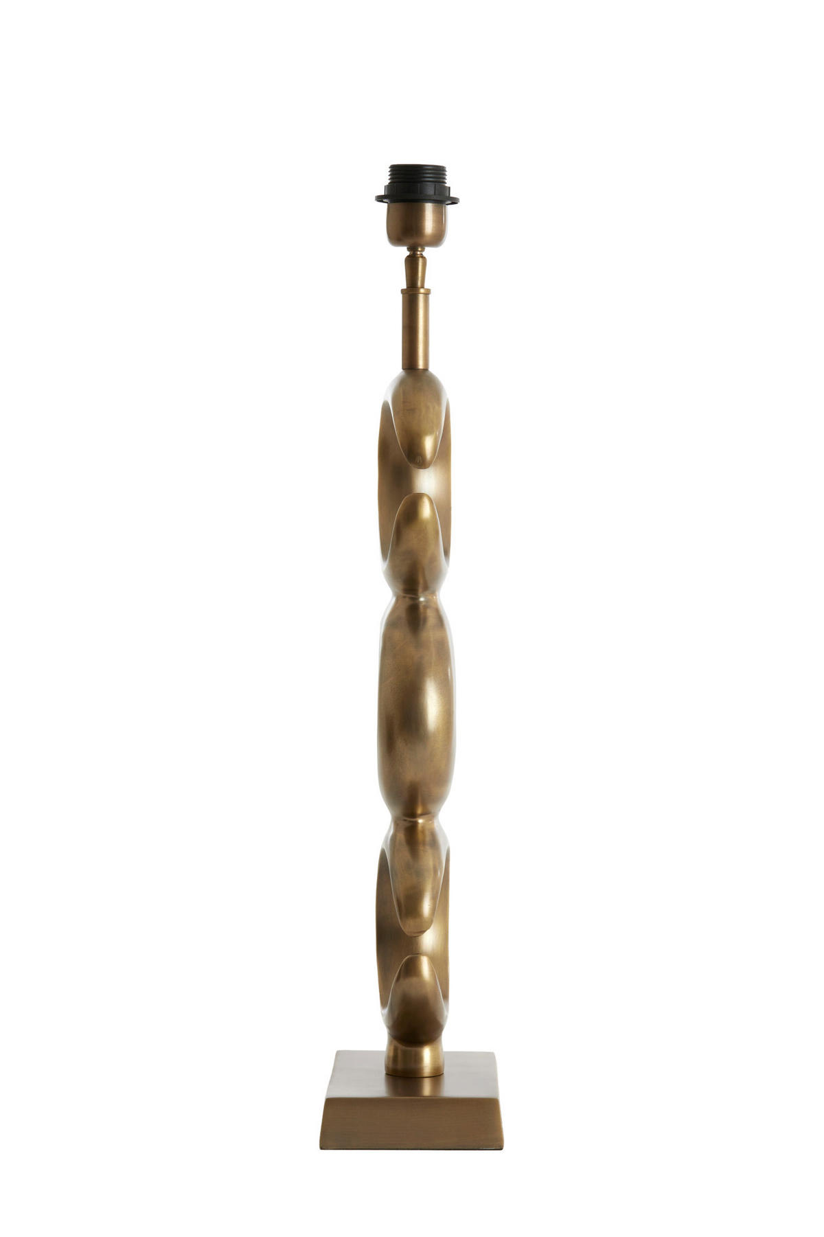 LAMPENFUSS Lune Bronze Ø22/57,5 cm - Bronzefarben, Metall (22/12/57.5cm) - Light & Living