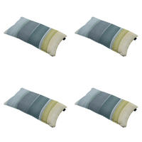 DEKORATIONSKISSEN Nox - Mehrfarbig - 30/50/10 cm - 4er-Set - Multicolor, Textil (50/30cm) - Madison