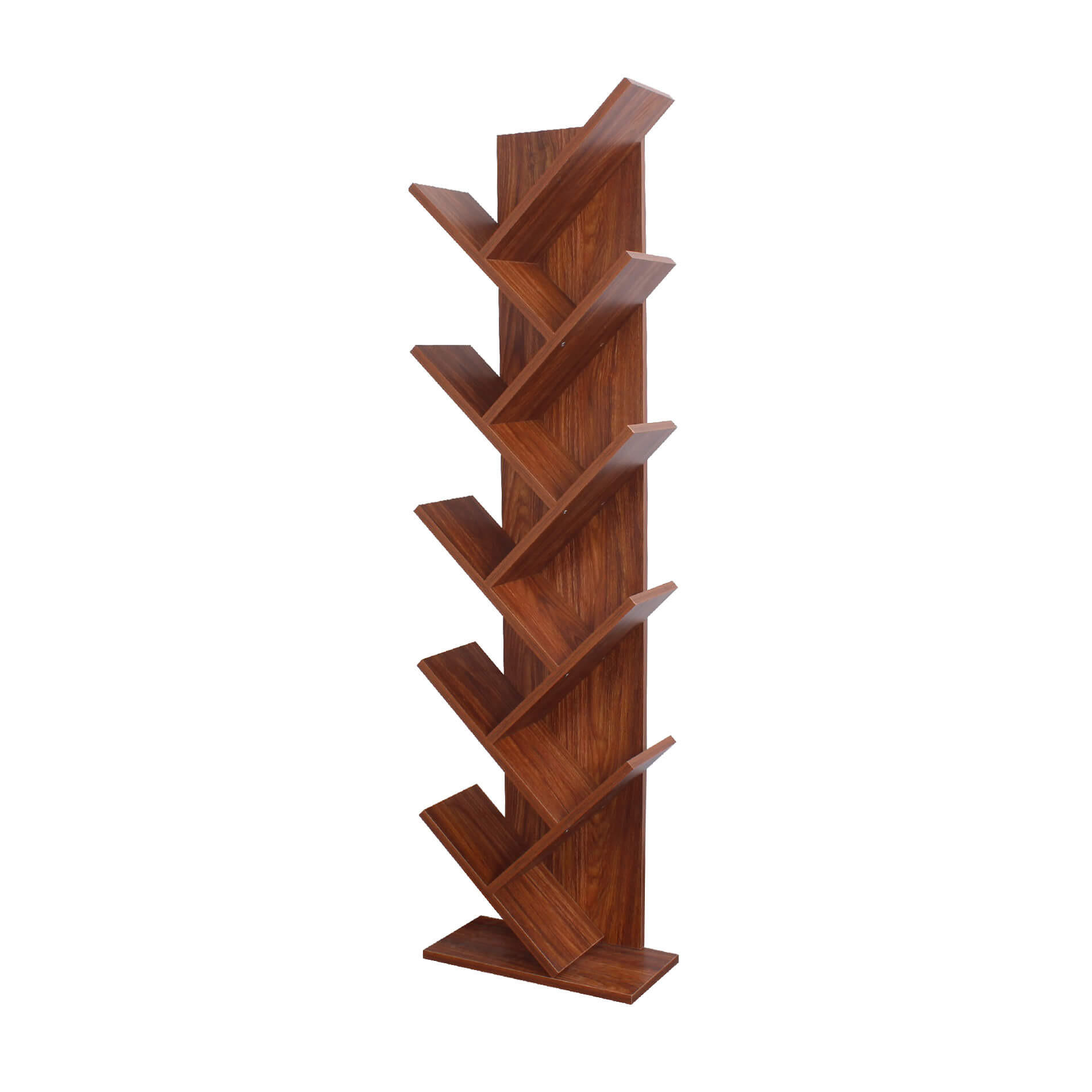 BÜCHERREGAL Mehrfarbig 22/45/160 cm - Multicolor, Holzwerkstoff (22/160/45cm) - Mobili Rebecca