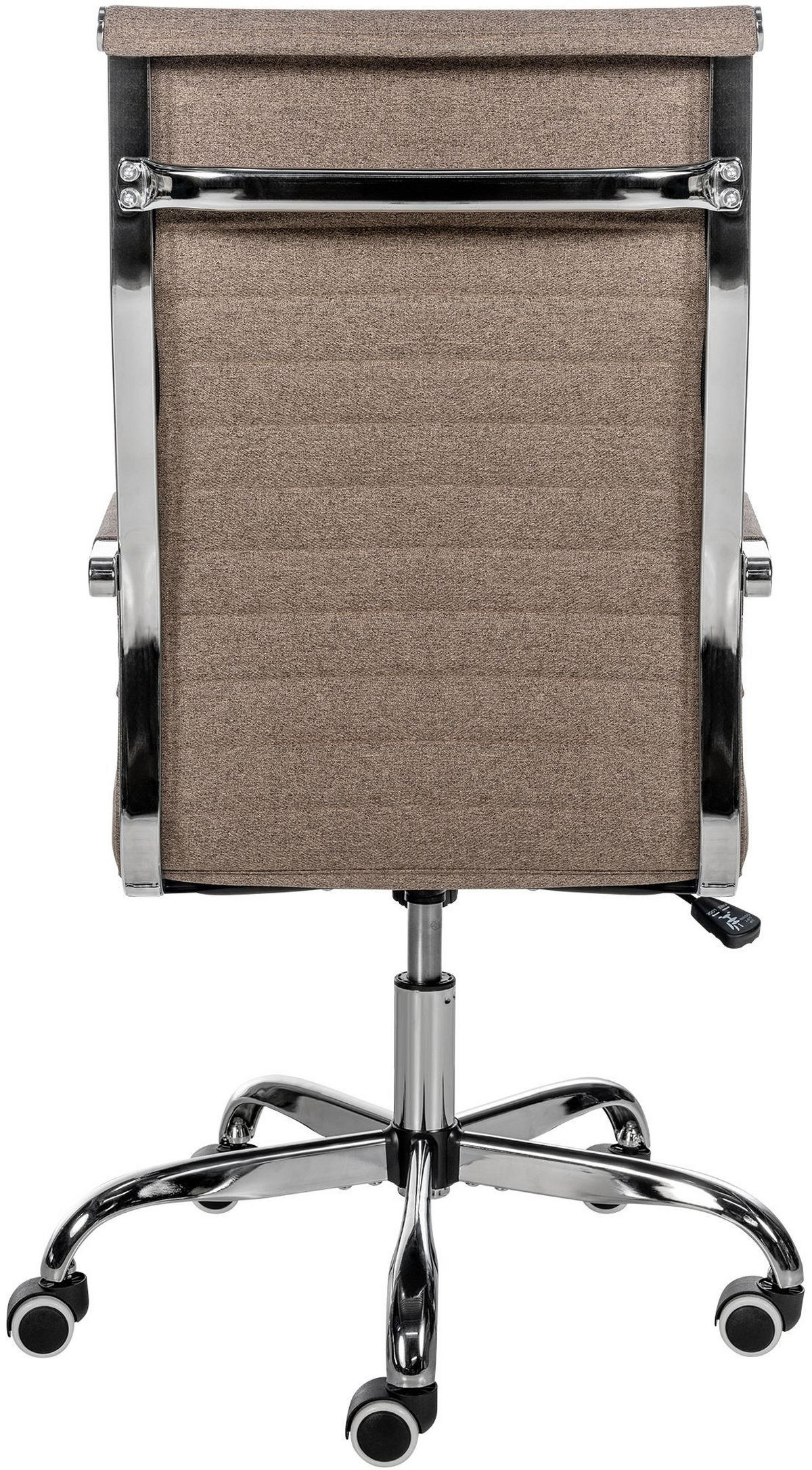 DREHSTUHL Stoff taupe - Taupe, Textil/Metall (51/98/63cm) - CLP