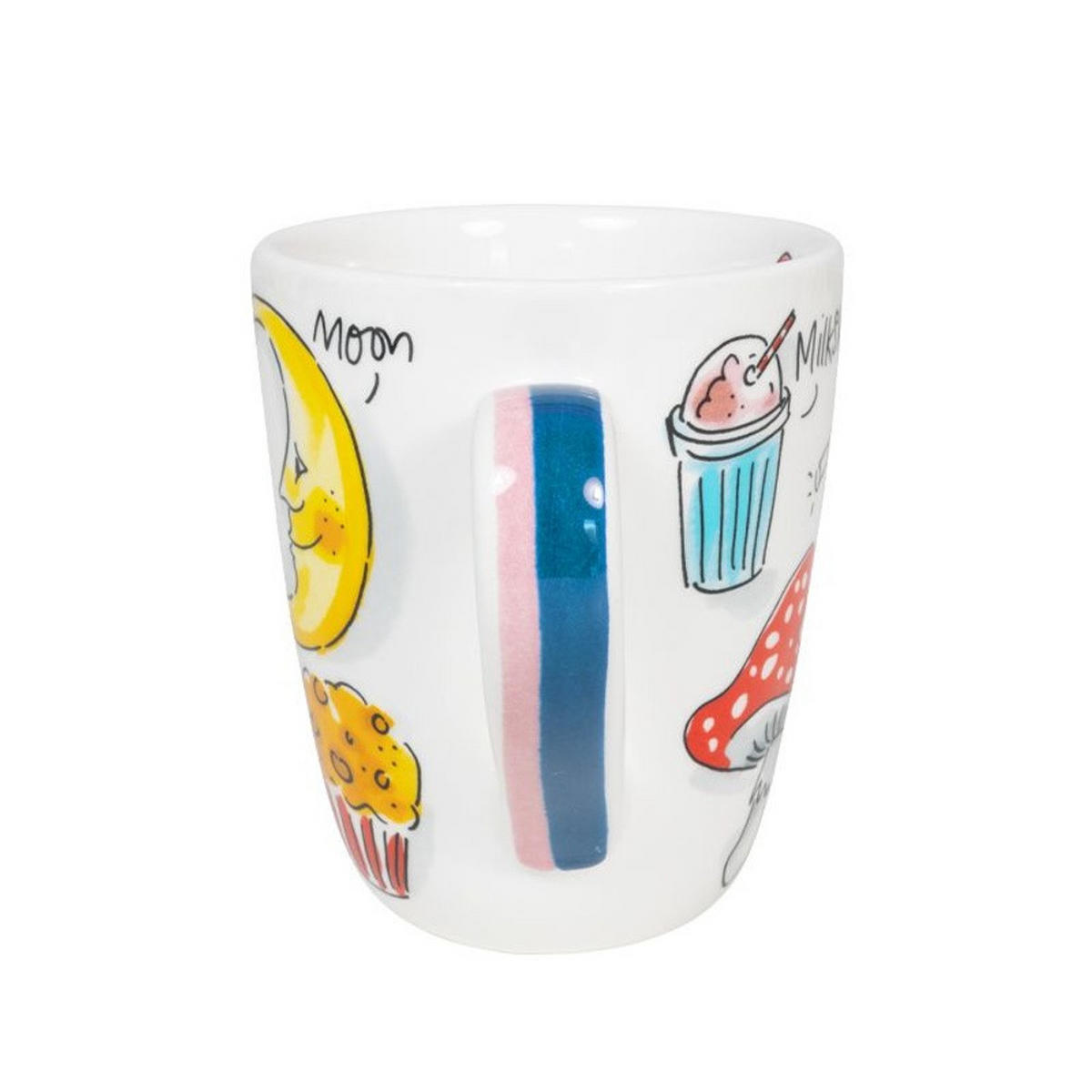 BECHER Love Letter M in Bunt - 350 ml - Multicolor, Keramik (0.35L) - Blond Amsterdam