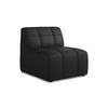 SOFAELEMENT Kunstleder Schwarz - Schwarz, Holzwerkstoff/Kunststoff (75/77/90cm) - Makamii