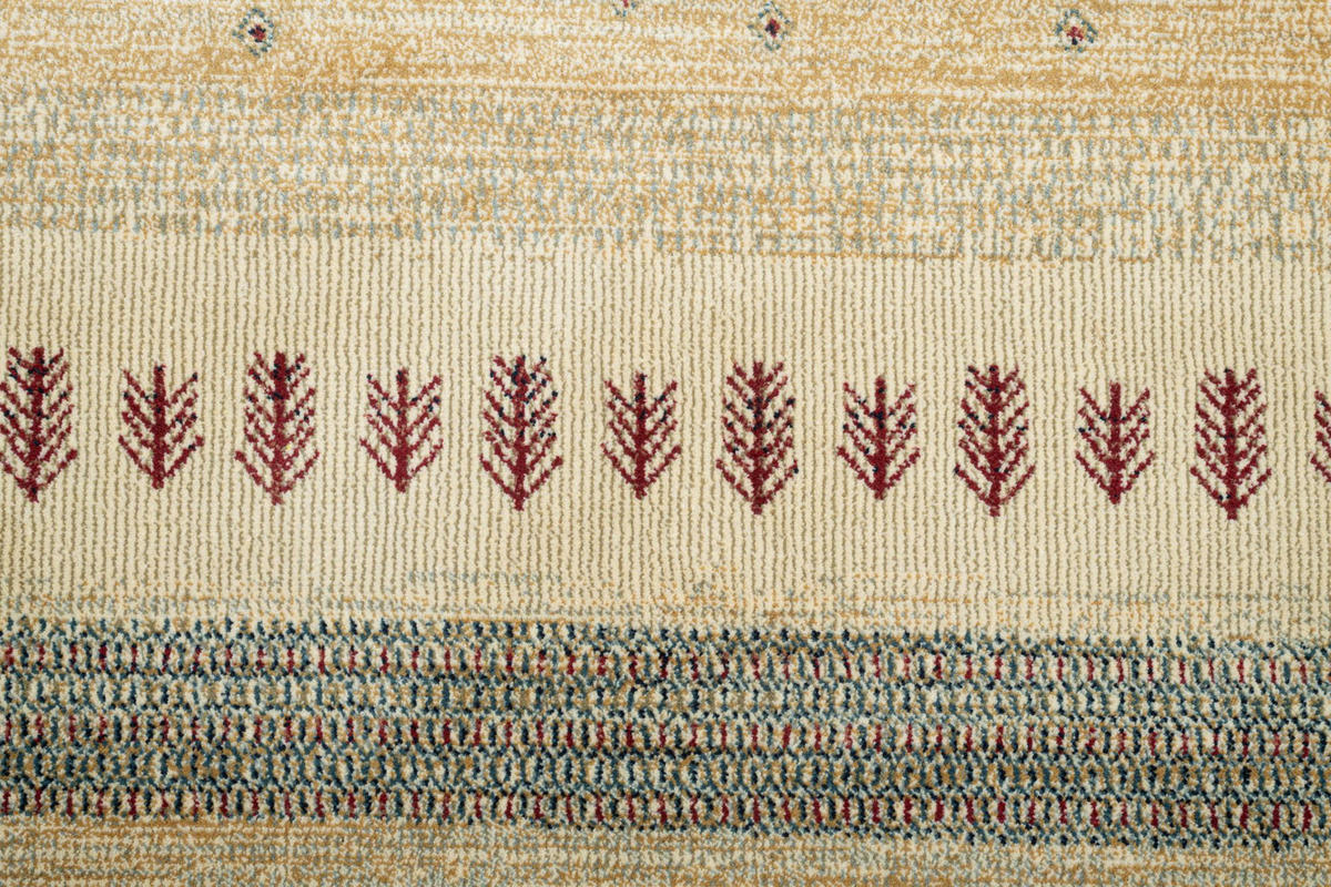 FLACHWEBETEPPICH Cherina 120x170 cm - Beige, Textil (120/170cm) - Gino Falcone