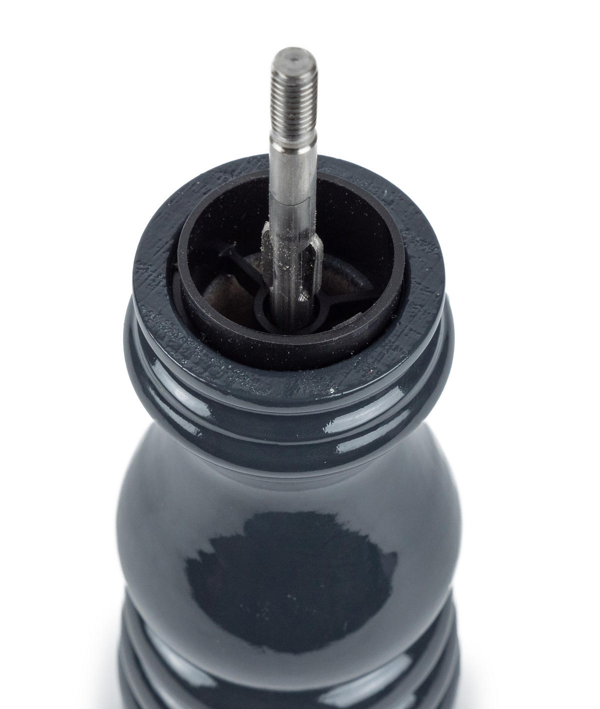 MÜHLENSET Paris uSelect 22cm Pfeffer- & Salzmühle Buchenholz Schiefergrau/Elfenbein Stahlmahlwerk - Grau, Holz (5.9/22/5.9cm) - PEUGEOT