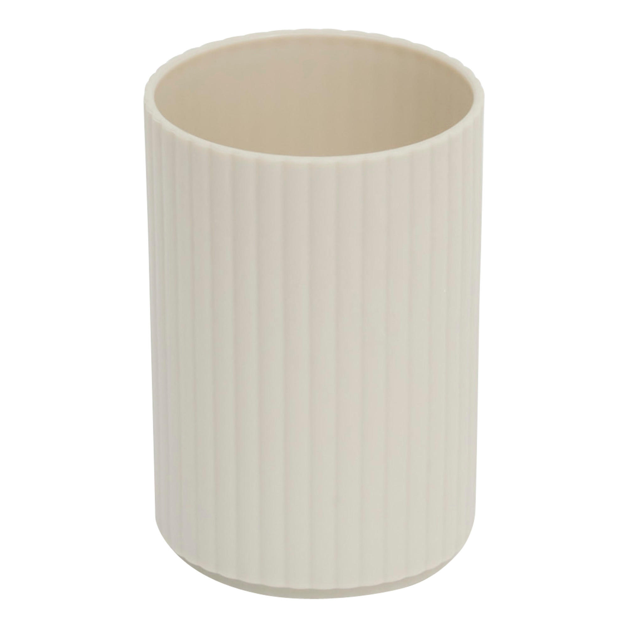 5five Simply Smart Seifenspender Beige 8x17x16 cm