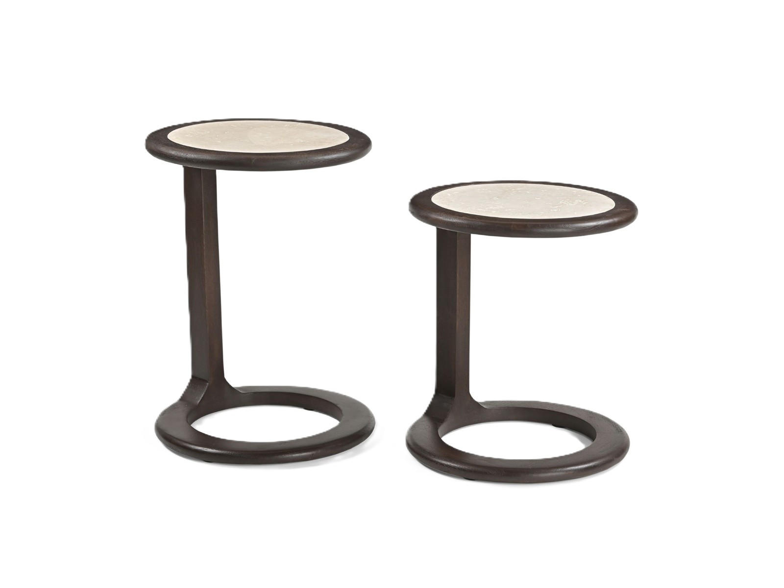 BEISTELLTISCH Vinn Mangoholz 40 cm / 40 cm Braun - Braun, Holz (40/40/55cm) - Villa Möbel