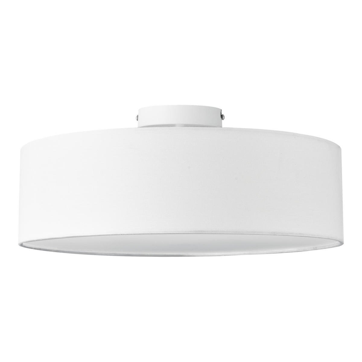 DECKENLEUCHTE Omaha - Weiß, Kunststoff (45/45/17cm) - lux.pro