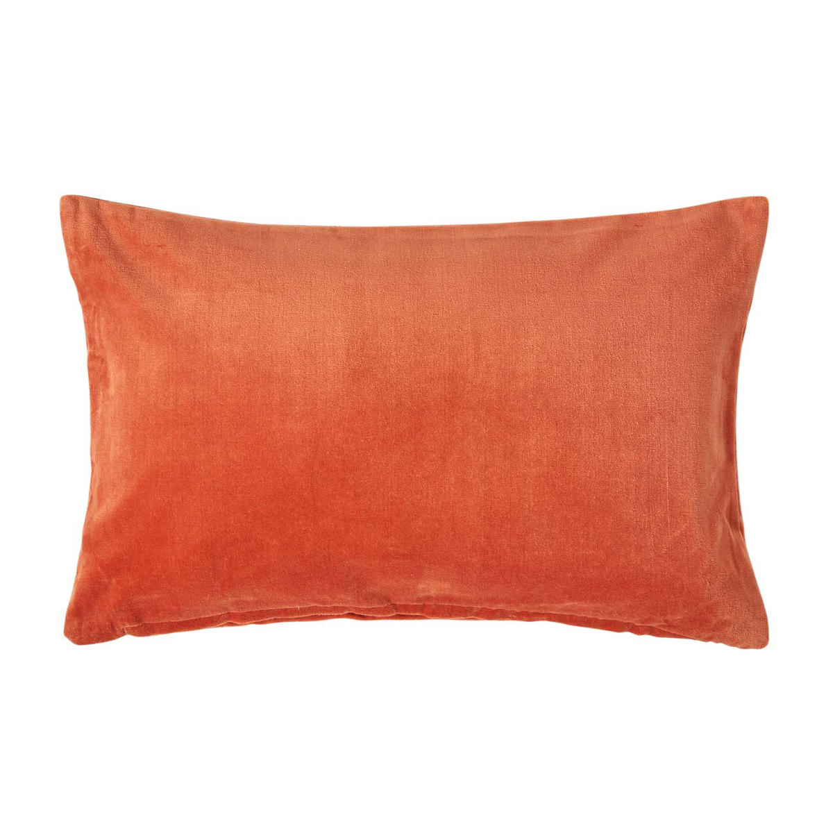 KISSENHÜLLE Baumwollsamt orange 30/50 cm - Orange, Textil (30/50cm) - Homescapes