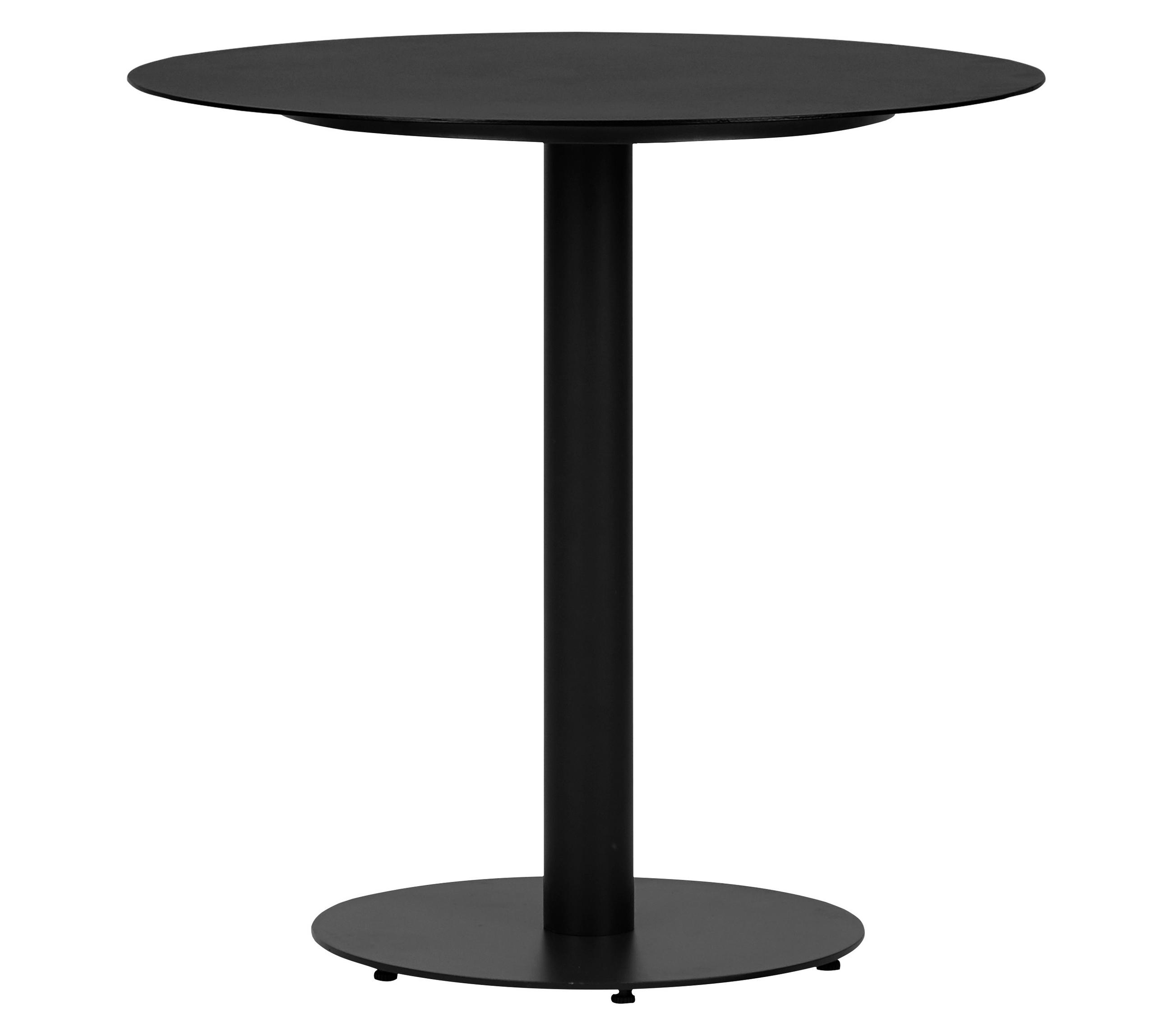 GARTENTISCH Schwarz - Schwarz, Holzwerkstoff (70/70/72cm) - ebuy24