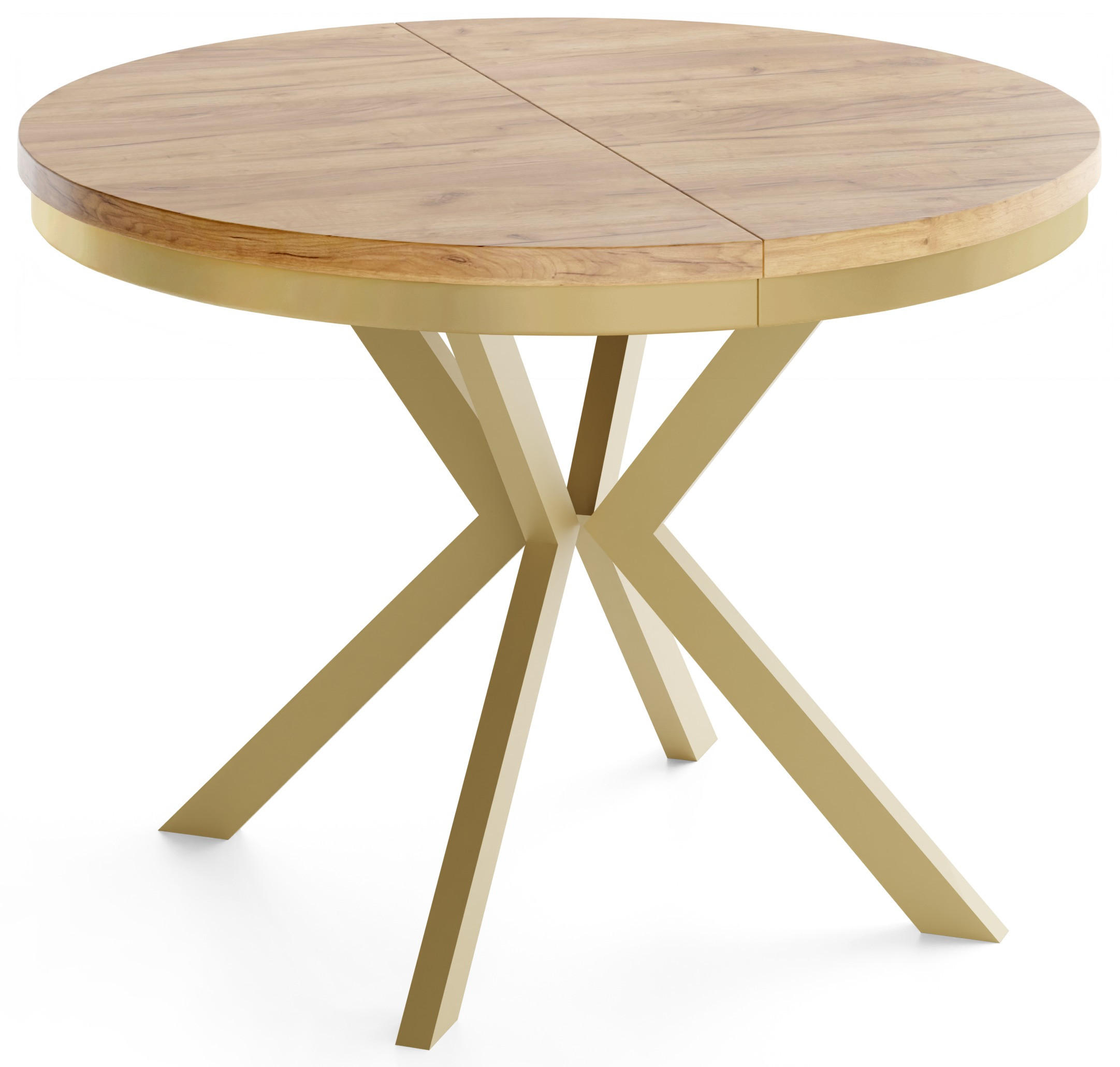 WFL Group Esstisch Eiche Wotan 200x76x120 cm