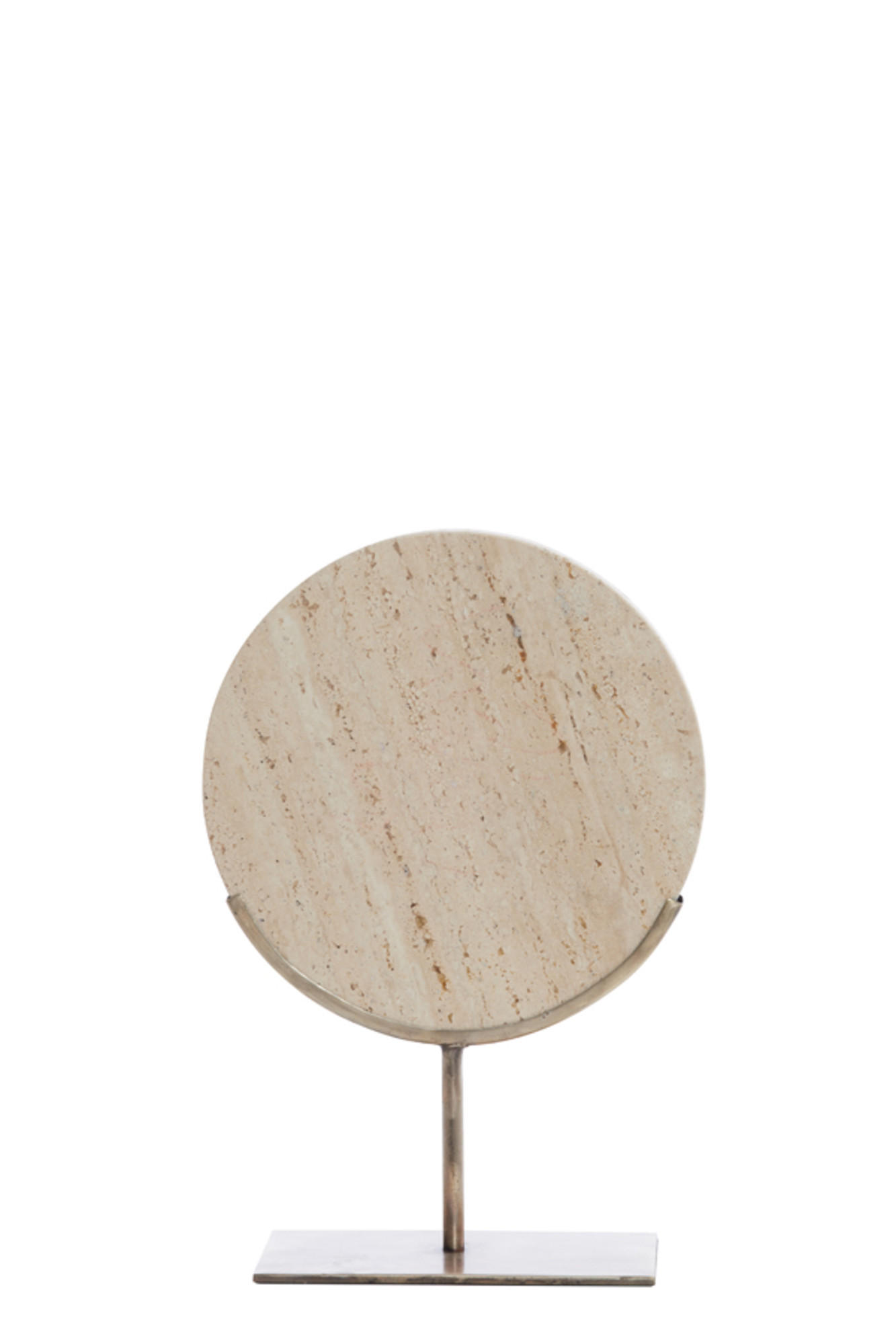 ORNAMENT Moreno Braun Ø25,5/38,5 cm - Beige, Metall (10/38.5/25.5cm) - Light & Living
