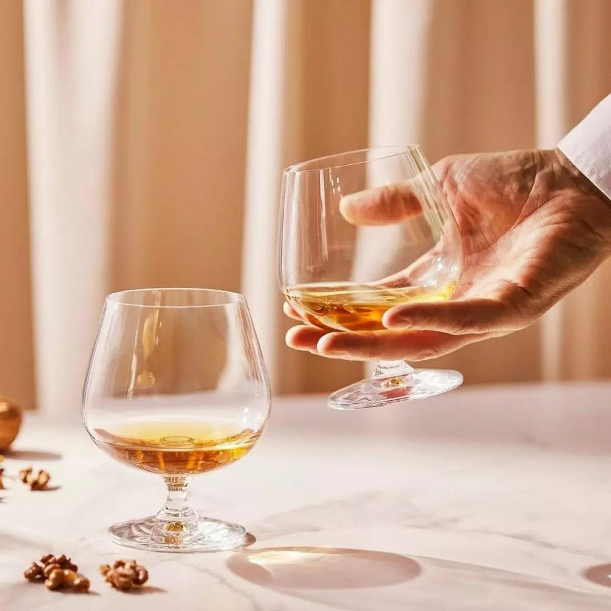 COGNACGLÄSER, 6er-Set, 480 ml - Transparent, Glas - Krosno Glass