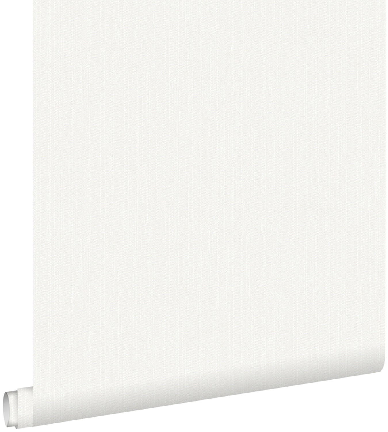 TAPETE Jeans-Optik 53 cm x 10.05 m - Weiß, Papier (53/1000cm) - ESTAhome
