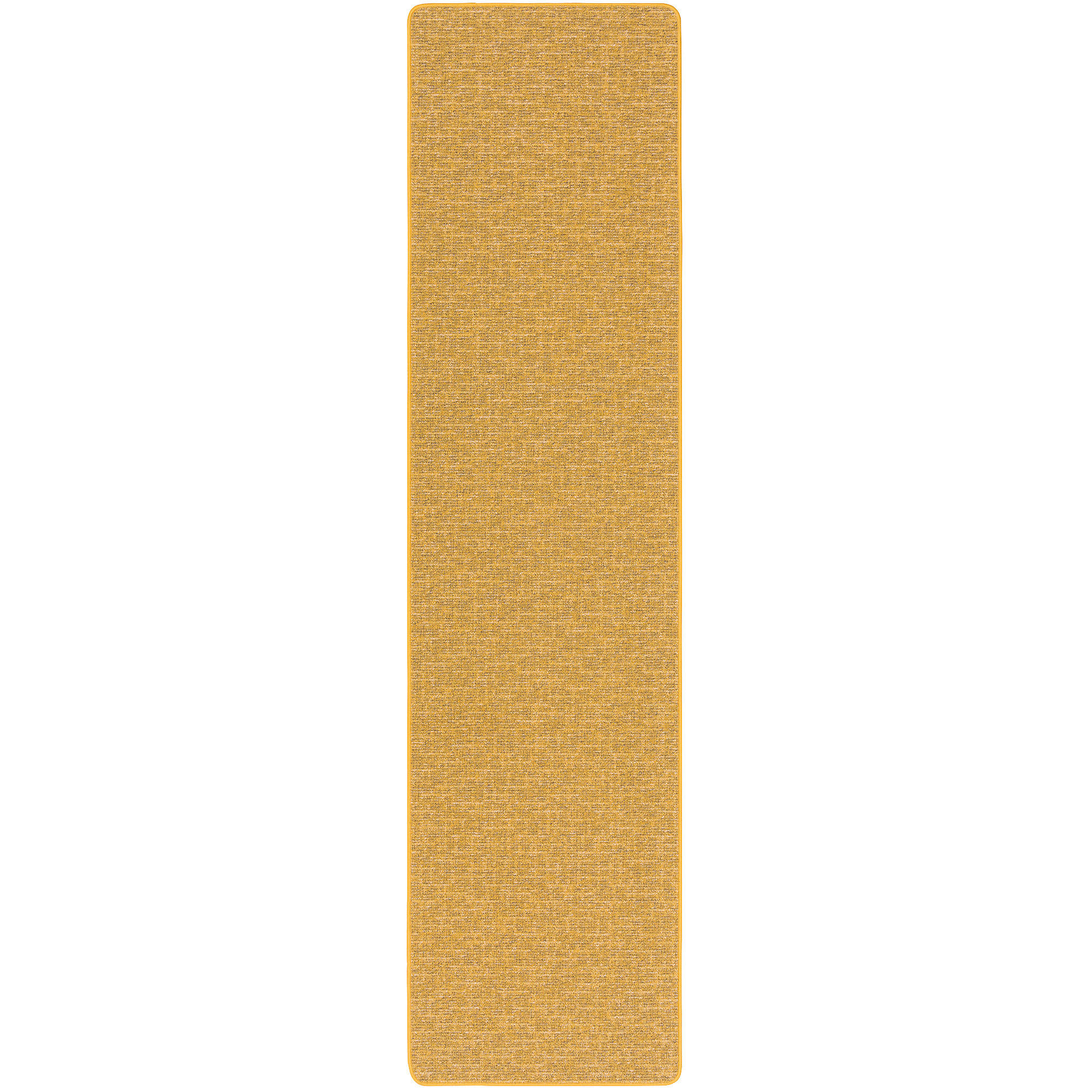 SCHLINGEN DESIGNER TEPPICH LÄUFER NIVA - Currygelb, Textil (80/200cm) - Snapstyle