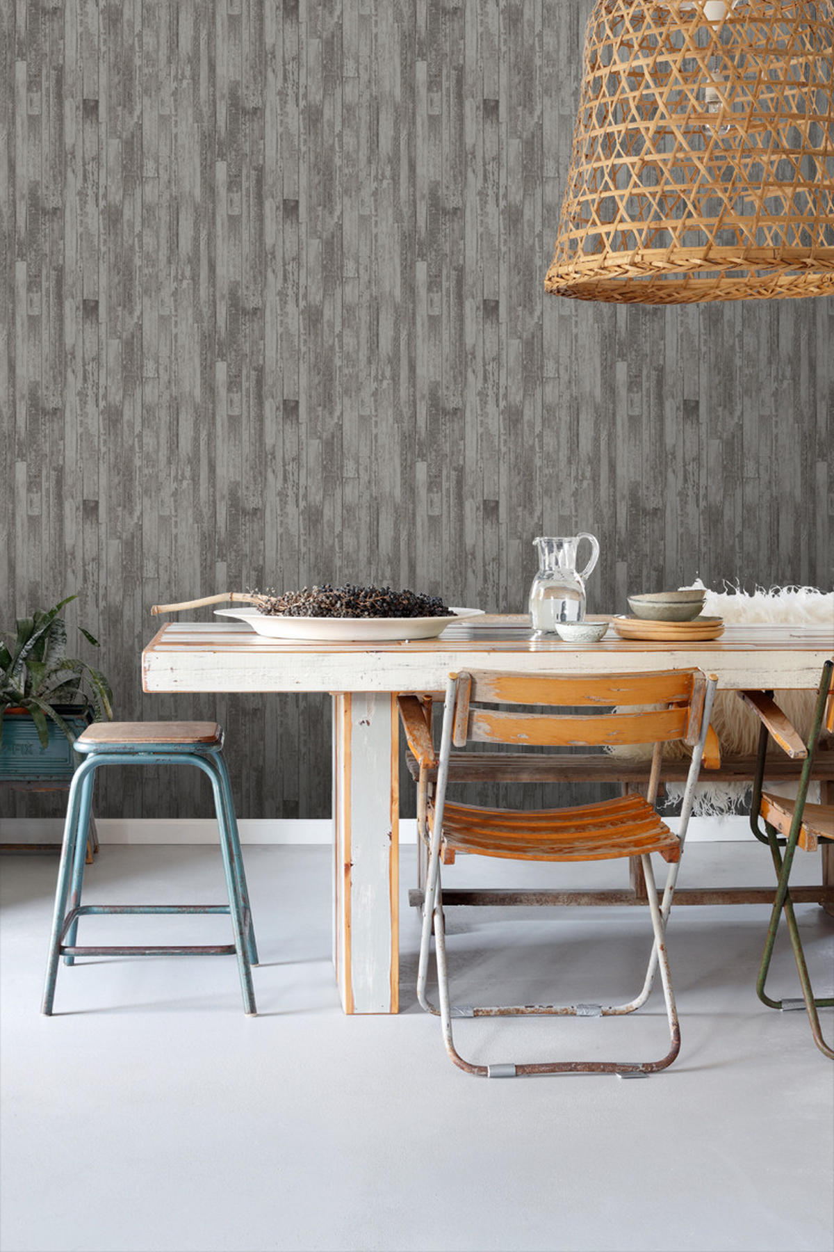TAPETE Holz-Optik 53 cm x 10.05 m - Braun, Papier (53/1000cm) - ESTAhome