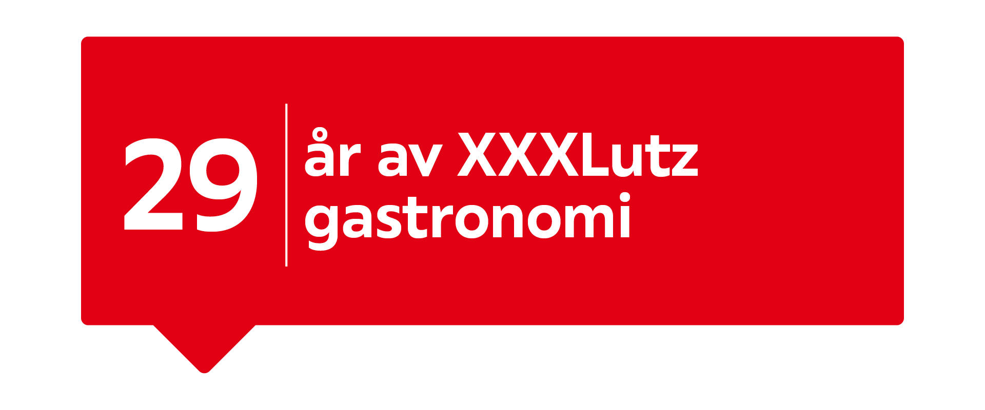 29 år av XXXLutz gastronomi