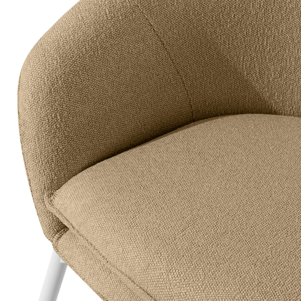 GARTENSESSEL SOLIS Loungesessel, - Beige, Textil/Metall (69/76/66cm) - KONSIMO®
