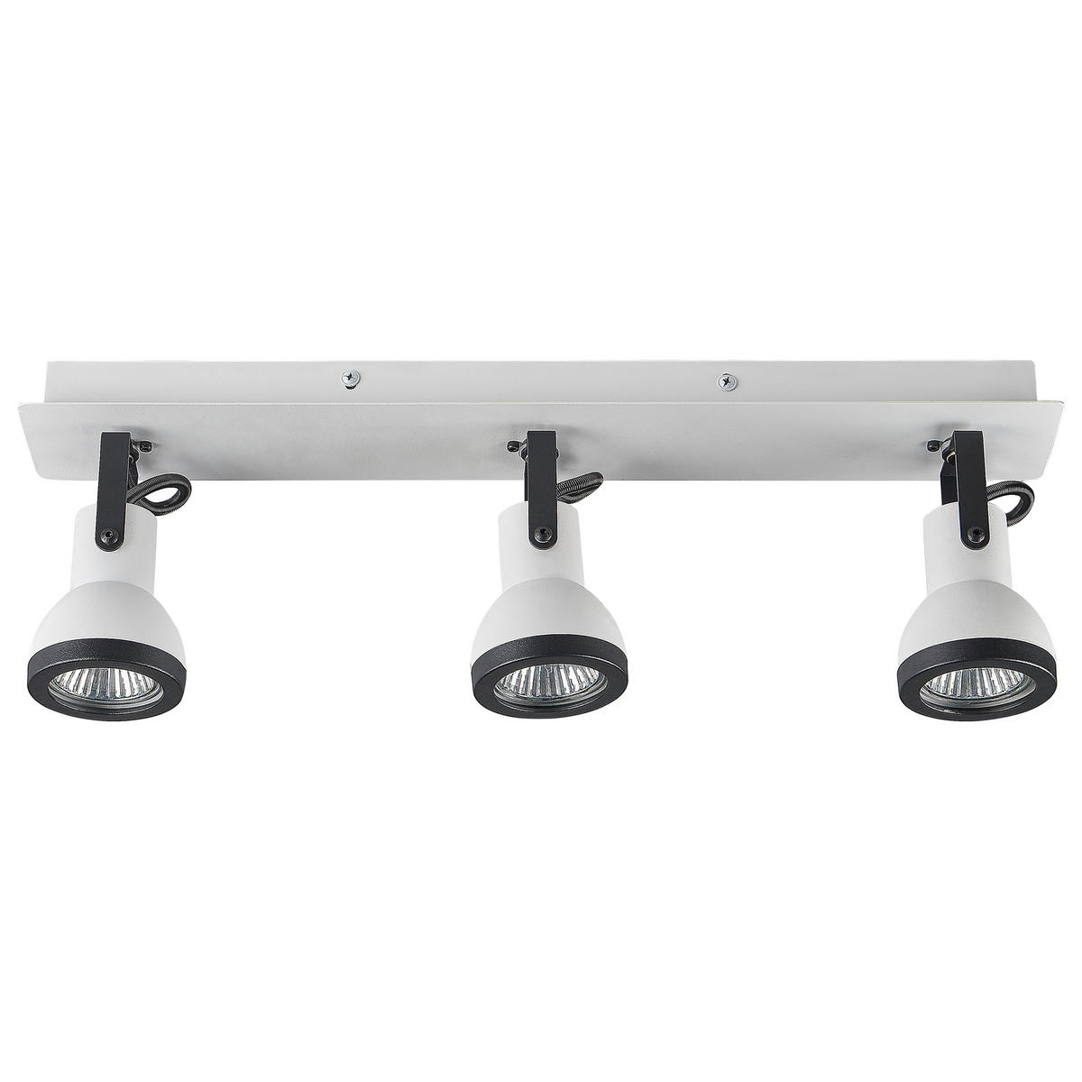 DECKENLEUCHTE Baro 7/44/12 cm - Weiß, Metall (7/44/12cm) - Beliani