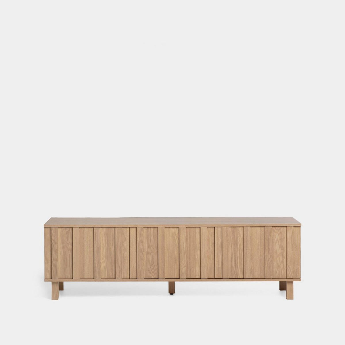 TV-ELEMENT Otto Natürlich 160 cm x 48 cm - Naturfarben, Holzwerkstoff (160/48/40cm) - Klast Home