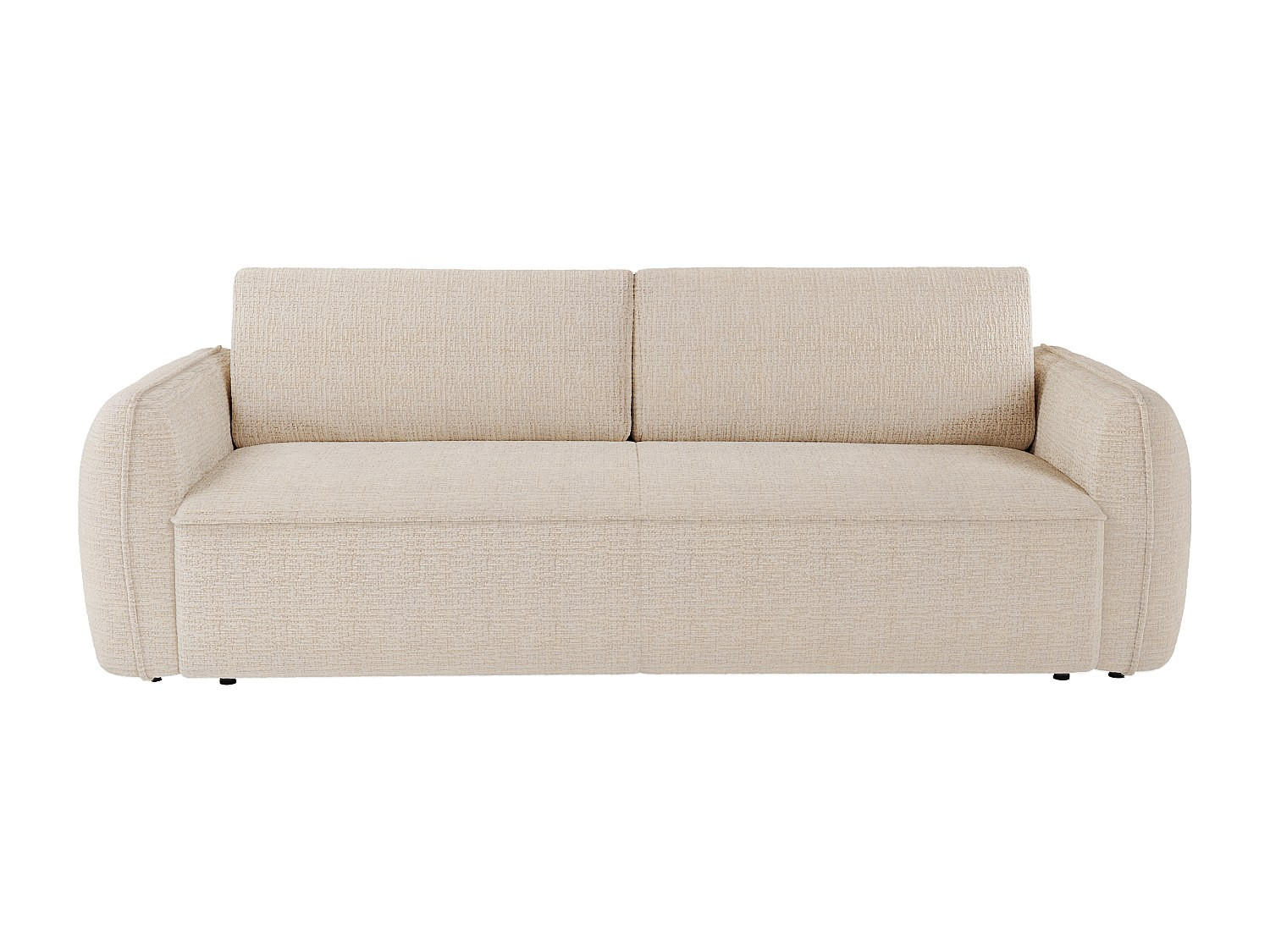 SCHLAFSOFA - 4 Personen - Stoff - Beige - - Beige, Textil (228/81/103cm) - Vente-Unique