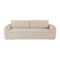SCHLAFSOFA - 4 Personen - Stoff - Beige - - Beige, Textil (228/81/103cm) - Vente-Unique