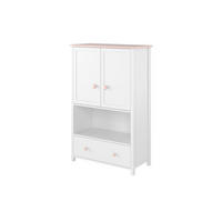 KINDERKOMMODE mit Schublade GIGLU - Weiß, Holzwerkstoff (85/131/42cm) - KONSIMO®
