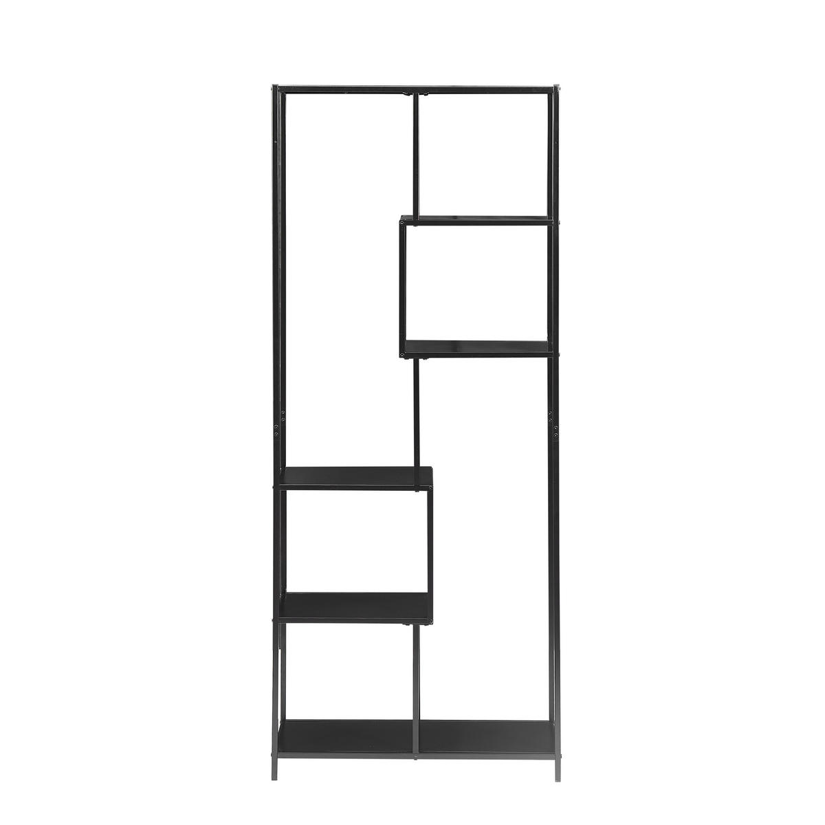 REGAL Schwarz - Schwarz, Metall (77/185/33cm) - Nordlys