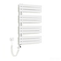HANDTUCHHEIZKÖRPER 104,1/60 cm weiß elektrisch 600 W mit WLAN-Thermostat - Weiß, Metall (60/104/5.9cm) - S'AFIELINA