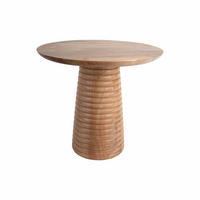 BEISTELLTISCH Force Layered Base Large Braun 50/50/35 cm - Braun, Holz (50/50/35cm) - Leitmotiv