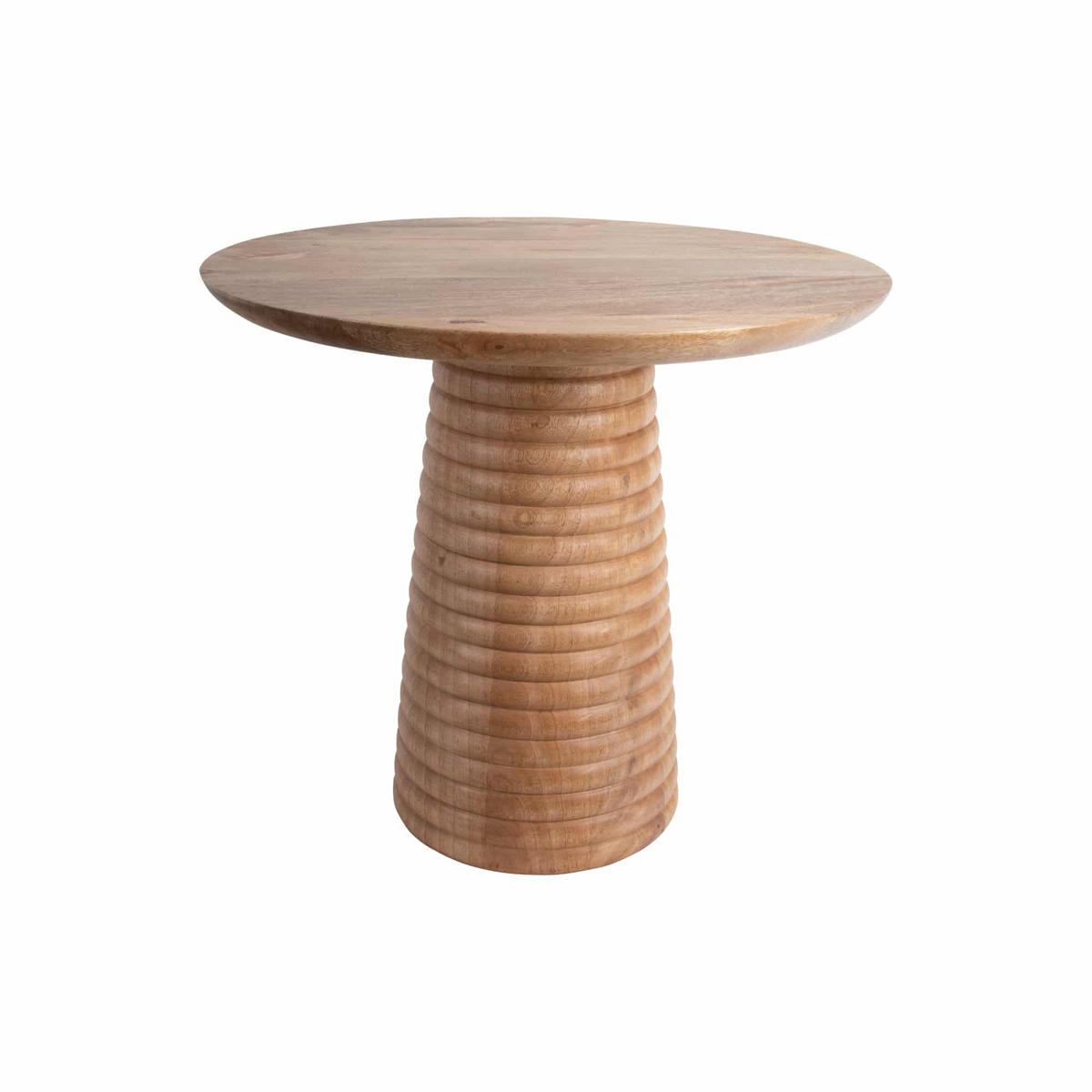 BEISTELLTISCH Force Layered Base Large Braun 50/50/35 cm - Braun, Holz (50/50/35cm) - Leitmotiv