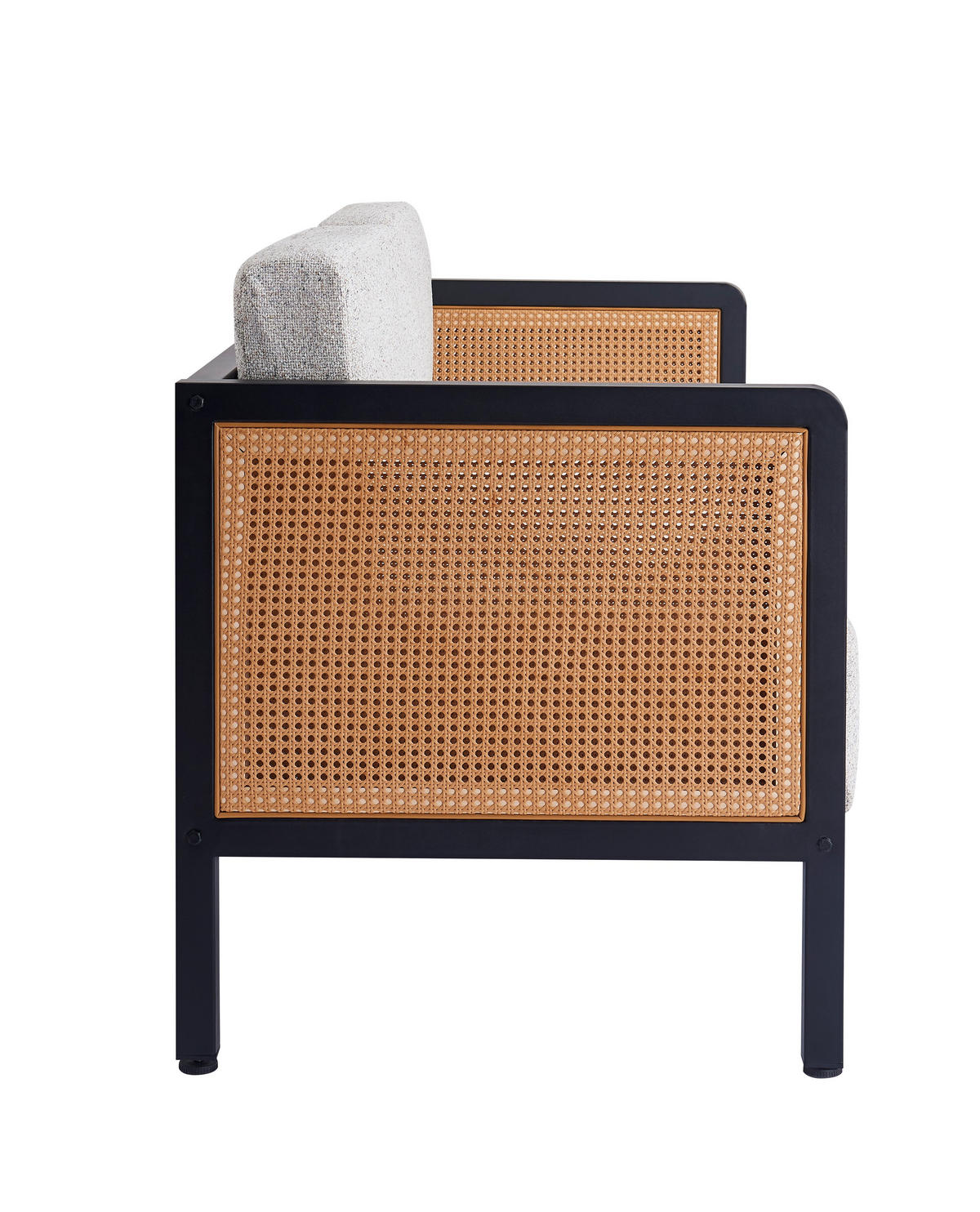 SOFA Wolle Grau - Grau, Textil (160/82/68cm) - Nordlys