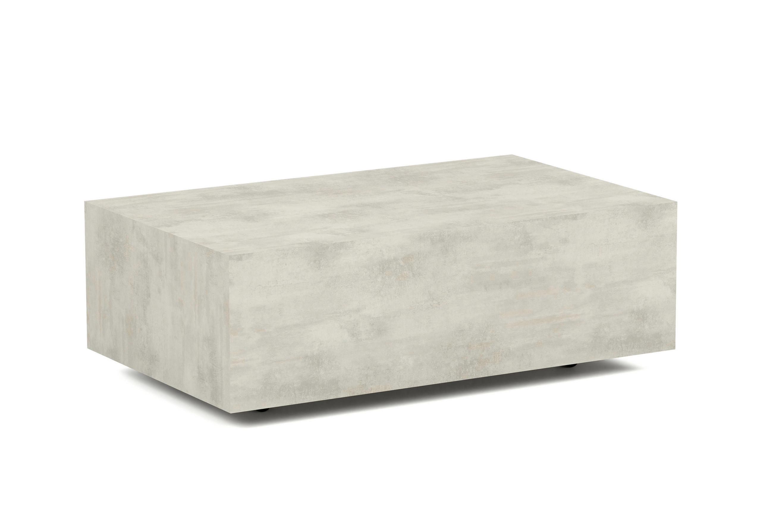 COUCHTISCH VOS - Creme, Holzwerkstoff (90/55/28cm) - Meblini