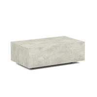 COUCHTISCH VOS - Creme, Holzwerkstoff (90/55/28cm) - Meblini