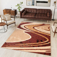 TEPPICH DREAM Creme Braun 140/200 cm - Creme/Braun, Textil (140/200cm) - Tapiso