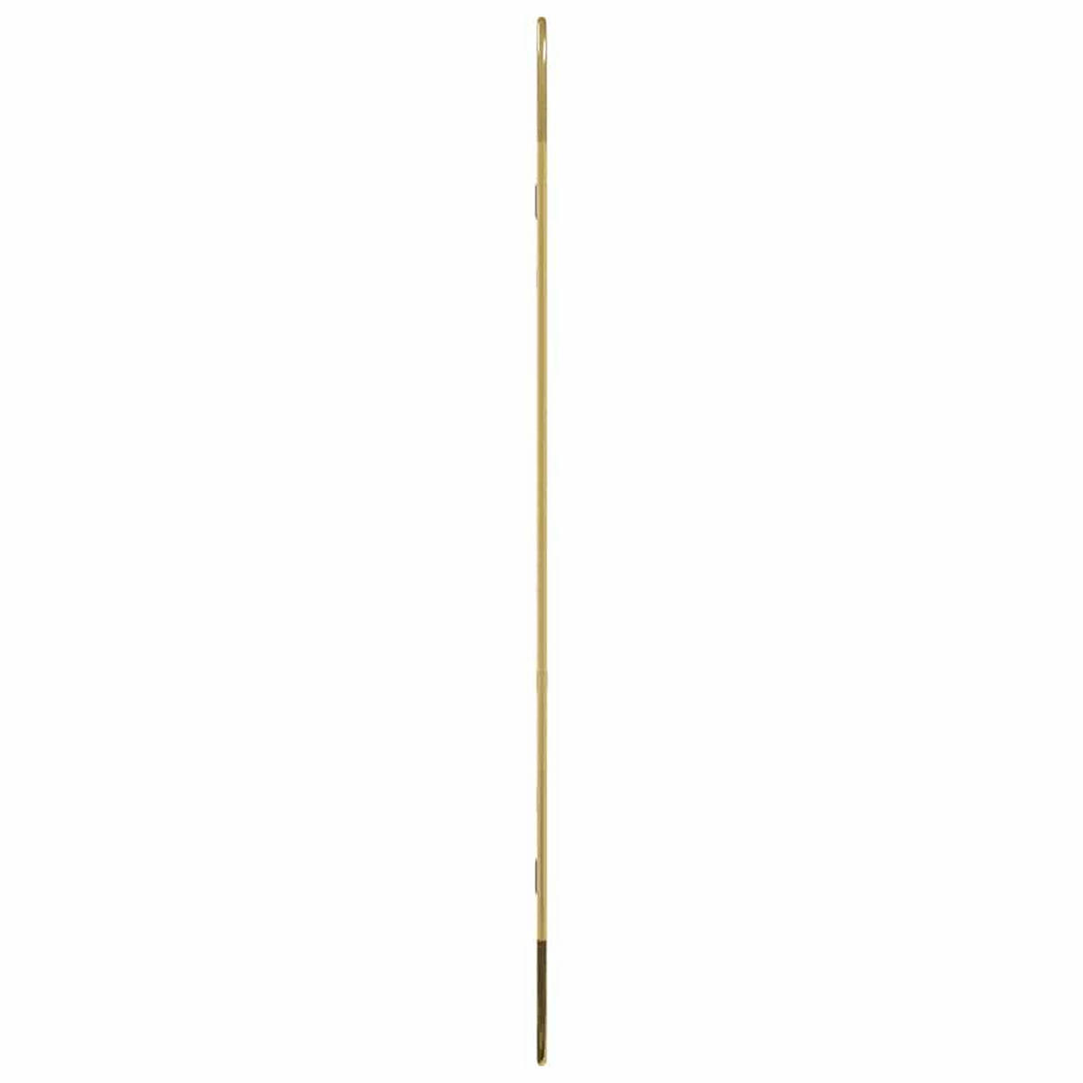 WANDSPIEGEL Golden 90x40 cm Oval - Goldfarben, Glas (40/90/1cm) - furnicato