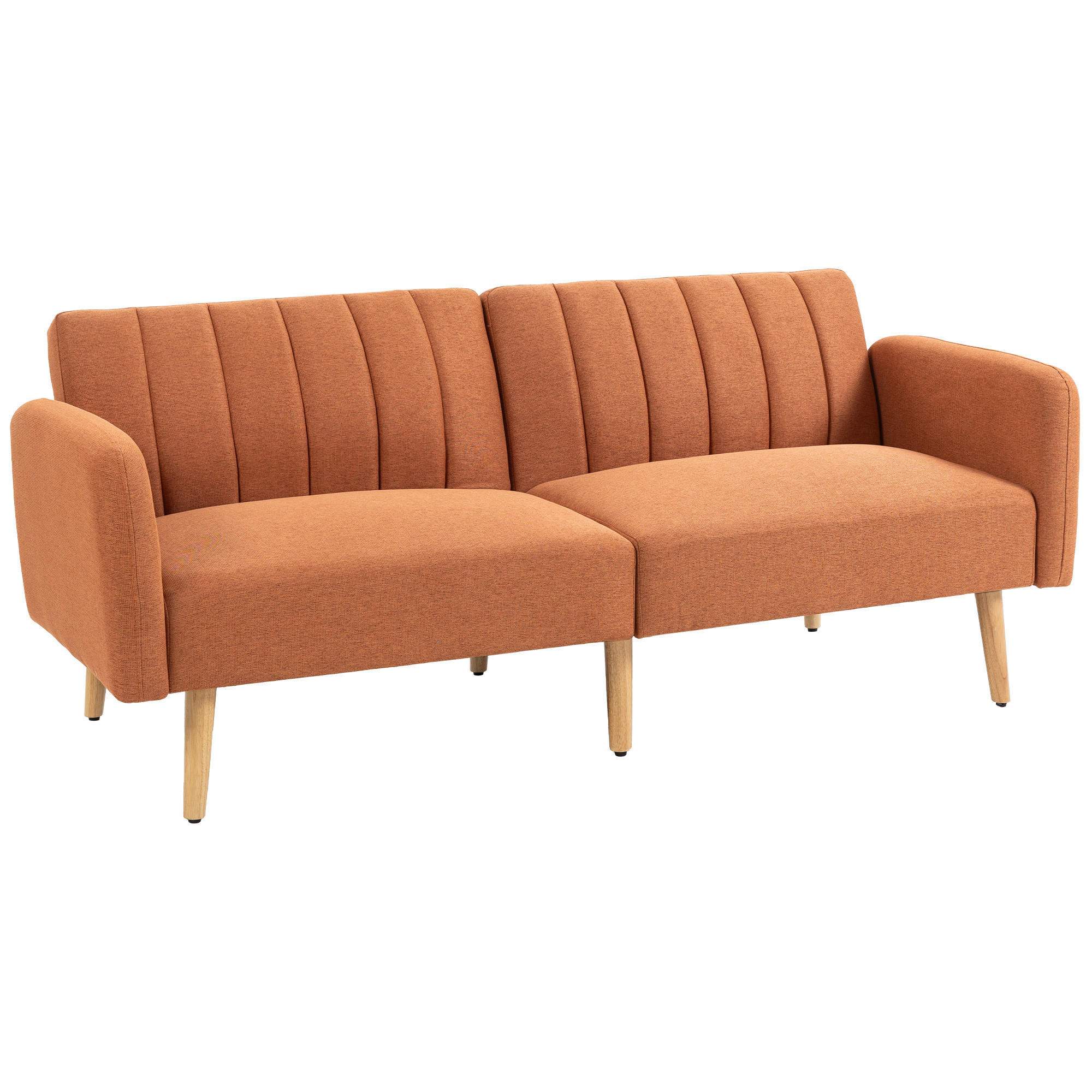 ComfortXL Schlafsofa Braun 173x73x75 cm