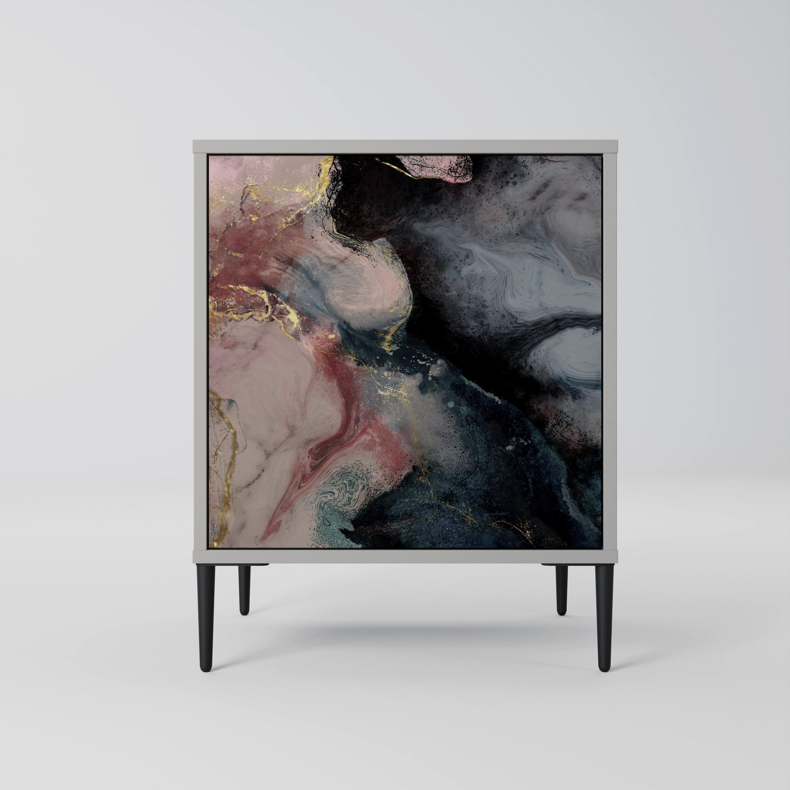 SpaceRebels Sideboard Grau 57.5x72.5x42 cm