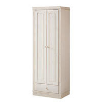 GARDEROBENSCHRANK - Kiefer massiv - Kieferfarben, Holz (65/180/45cm) - home24