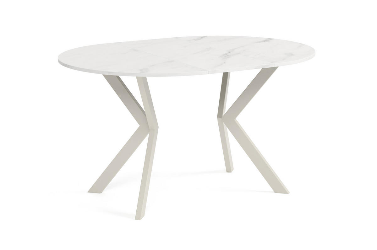 ESSTISCH EVO - Kaschmir/Multicolor, Holzwerkstoff/Metall (100/100/76cm) - Meblini