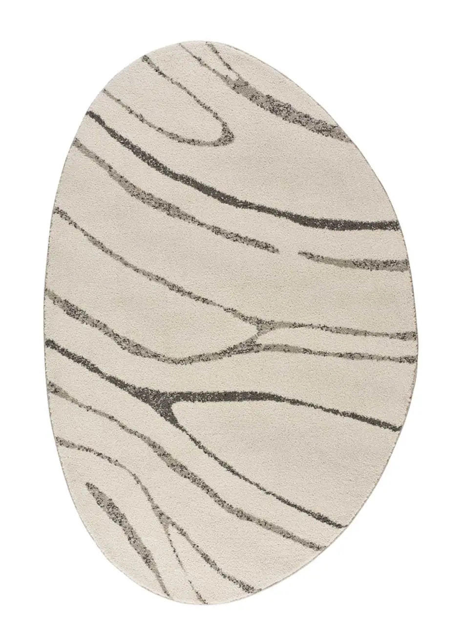 HOCHFLORTEPPICH Weiß Niamey 194/290 cm - Weiß, Naturmaterialien/Textil (194/290cm) - Atticgo