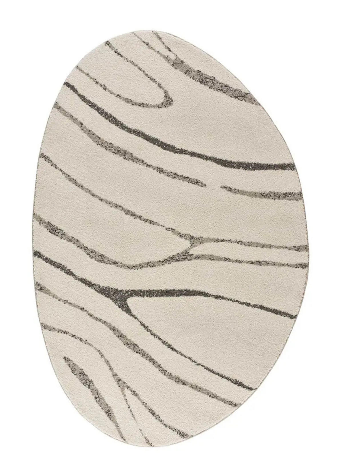 HOCHFLORTEPPICH Weiß Niamey 194/290 cm - Weiß, Naturmaterialien/Textil (194/290cm) - Atticgo