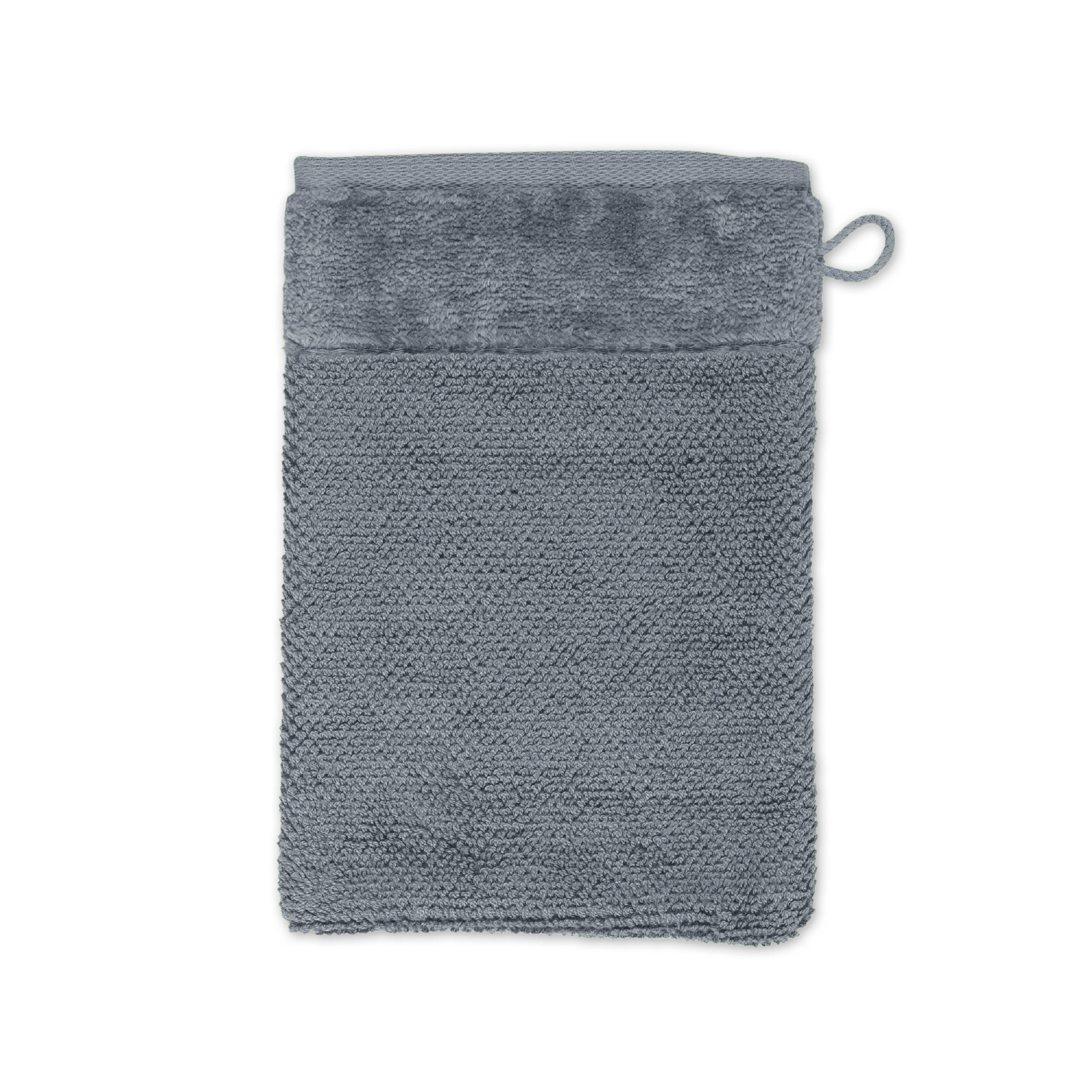 Möve Waschlappen Grau 20x15 cm