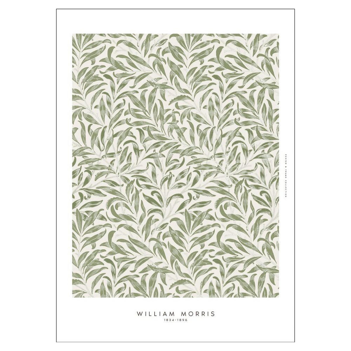 POSTER William Morris - Leaves - Grün, Papier (30/40/0.1cm) - Poster&Frame
