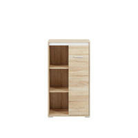 HIGHBOARD Avo Sonoma Eiche, Absetzung austauschbar 69 / 34 / 123cm - Braun/Sonoma Eiche, Holz/Holzwerkstoff (69/123/34cm) - Feldmann-Wohnen